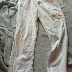 White Casual Pants
